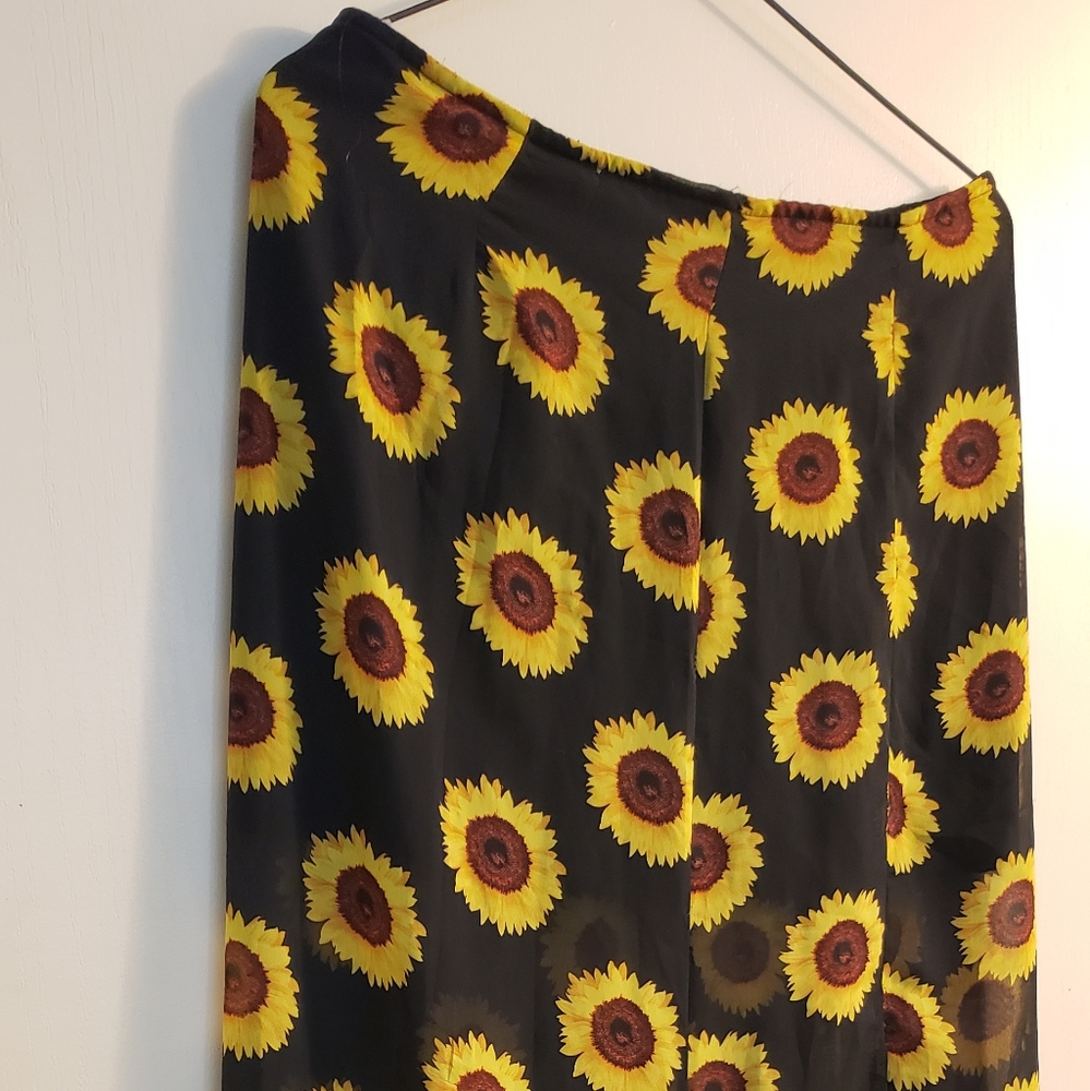 Sunflower maxi skirt